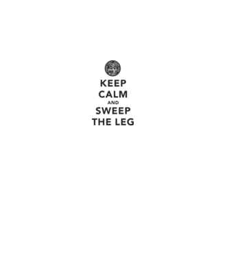 Keep calm and weep the leg cobra kai model alb pe tricou