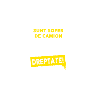 Sunt șofer de camion, pentru a economisi timp, să reținem că am întotdeauna dreptate! model negru pe tricou