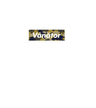 vânător model albastru închis pe tricou
