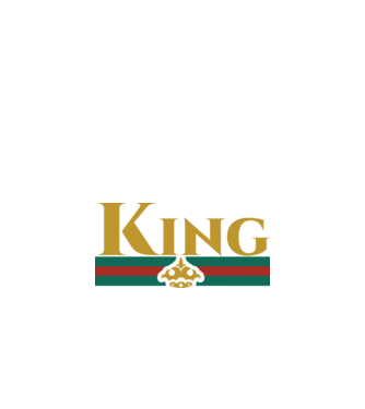 Gucci king model negru pe tricou