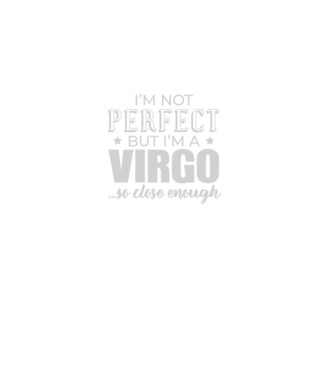 Not perfect, but VIRGO model negru pe tricou