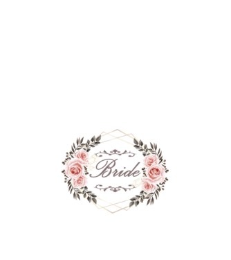 Vintage Bride model alb pe tricou