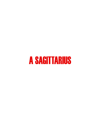 Piss of a SAGITTARIUS model negru pe tricou