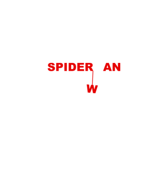 Spider wan model alb pe tricou