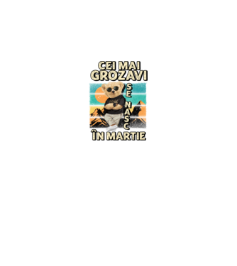 RETRO teddy MARTIE model negru pe tricou