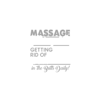 Massage pain model negru pe tricou