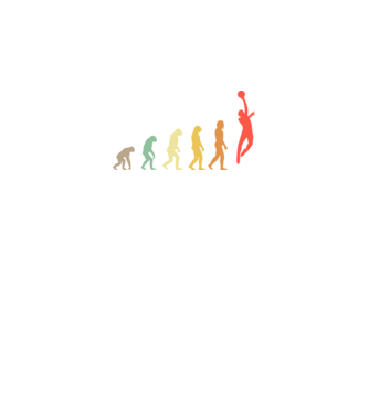 Basketball evolution model negru pe tricou