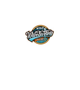 WaveSurfing model negru pe tricou