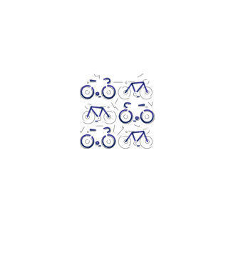 Bikes model gri pe tricou