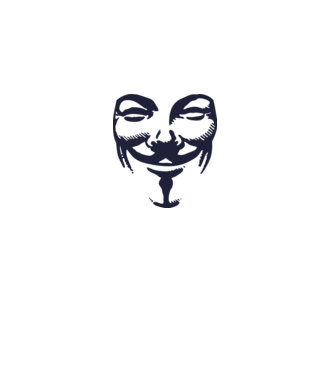 vendetta mask model gri pe tricou