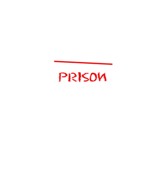 Back to prison - școală model negru pe tricou