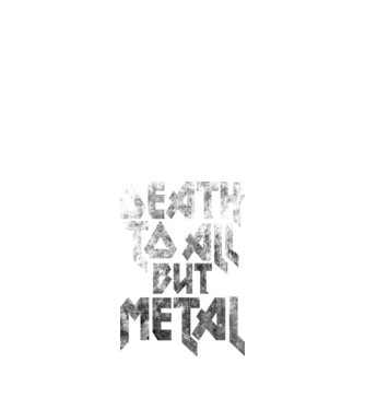 Death but metal model negru pe tricou