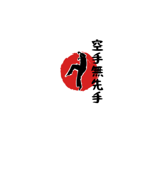 Larusso training japan model alb pe tricou