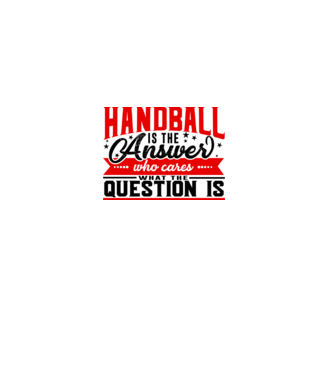 Sport is the answer HANDBALIST model alb pe tricou