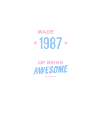 Made in - 1987 model verde pe tricou