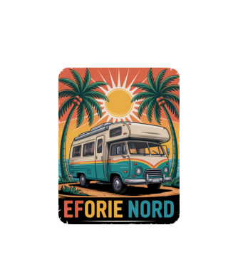 Eforie Nord model alb pe tricou