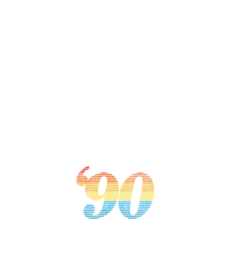 Retro Birthday 1990 model negru pe tricou