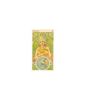 Horoscop Tarot CAPRICORNUL model alb pe tricou