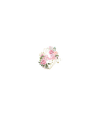 BRIDE roses floral model gri pe tricou