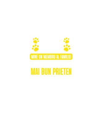 pentru tine e doar un câine, pentru mine un membru al familiei și cel mai bun prieten model negru pe tricou
