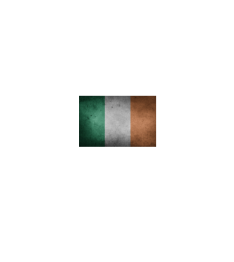 IRELAND model negru pe tricou