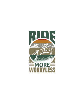 ride more model negru pe tricou