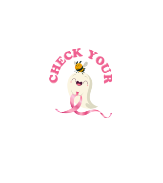 Check your boo-bees model negru pe tricou