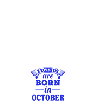 Legends are born in October model roz deschis pe tricou