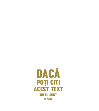 Dacă poți citi acest text, nu eu sunt ultimul model negru pe tricou