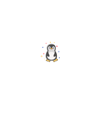 Just a girl who loves Penguins white model negru pe tricou