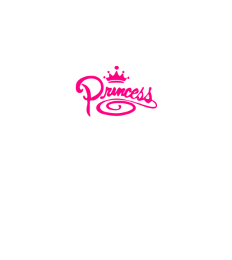Princess model nisipiu pe tricou