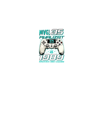 Nivel finalizat 35 1990 model negru pe tricou