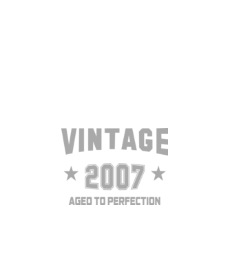 Vintage - 2007 model roșu pe tricou
