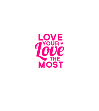 love most model alb pe tricou