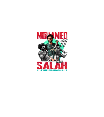 Salah tribute model negru pe tricou
