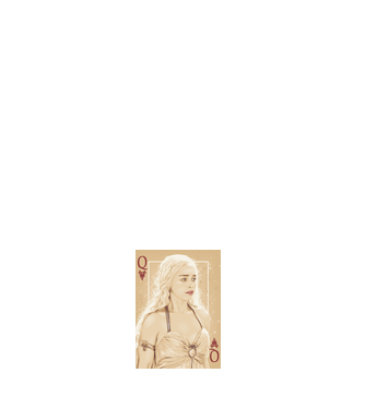 Queen Card model negru pe tricou