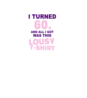 Lousy T-shirt 60 model albastru regal pe tricou