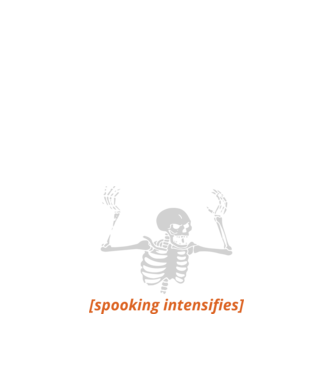 Spooking intensifies model negru pe tricou
