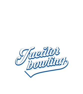 cel mai bun jucător bowling din lume model negru pe tricou