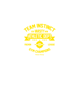 Team instinct champions model negru pe tricou