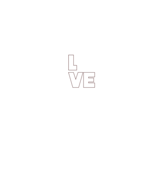 Love pingpong model negru pe tricou