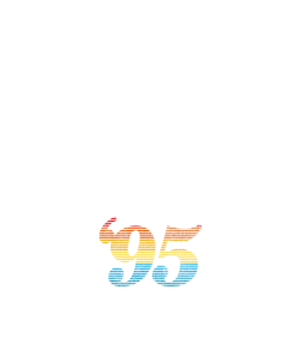 Retro Birthday 1995 model alb pe tricou