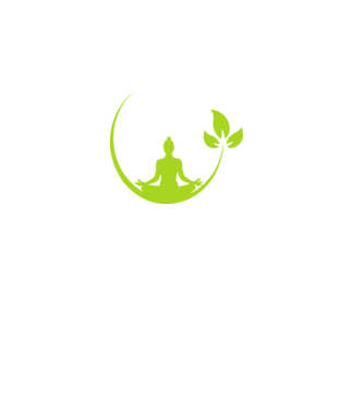 meditation leaf model negru pe tricou