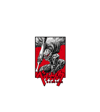 Berserk Guts model negru pe tricou
