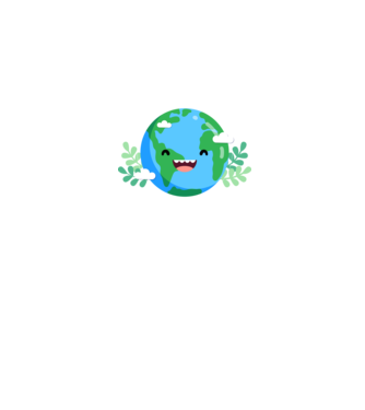 Earth smiley model alb pe tricou