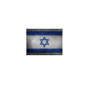 ISRAEL model albastru jeanși pe tricou