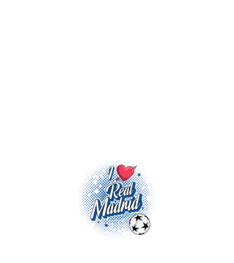 Popart RealMadrid model negru pe tricou