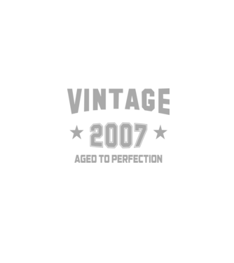 Vintage - 2007 model roșu pe tricou