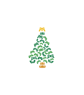 Gamer tree model negru pe tricou
