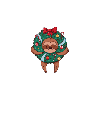 Christmas model alb pe tricou